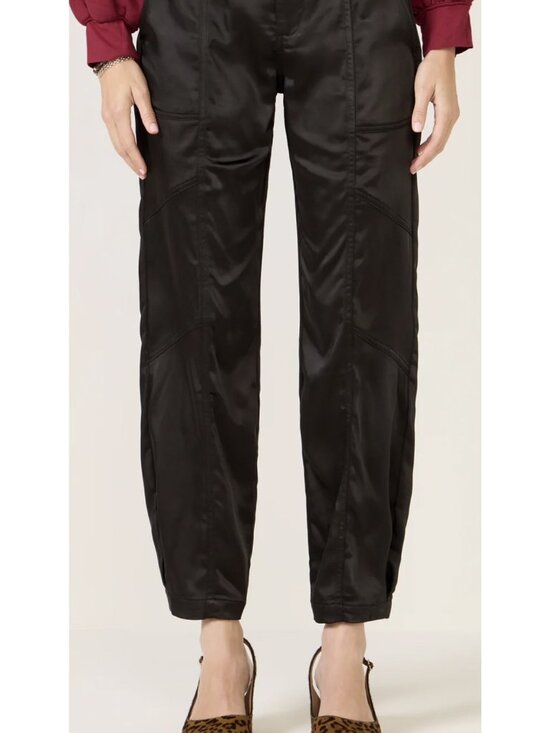 Sanctuary Pants - Sanctuary NWT Sahara Satin Pant Size 24 in Black